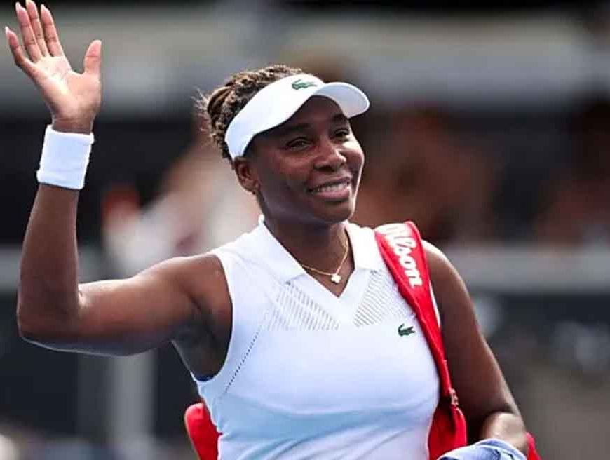 वीनस विलियम्स पहले दौर में बाहर