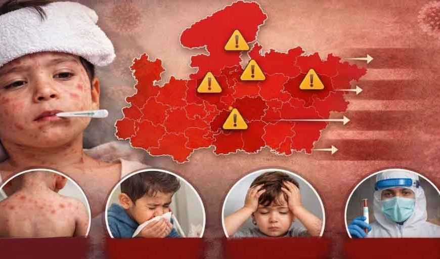 MP में खसरे की एंट्री: 4 जिलों में 12 नए मरीज, स्वास्थ्य विभाग अलर्ट मोड पर; घर-घर सर्वे शुरू