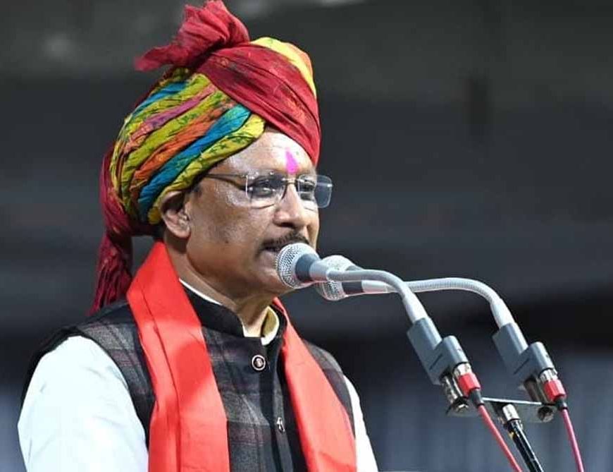 चन्द्रनाहू कुर्मी क्षत्रिय समाज के अधिवेशन में शामिल हुए मुख्यमंत्री  विष्णुदेव साय