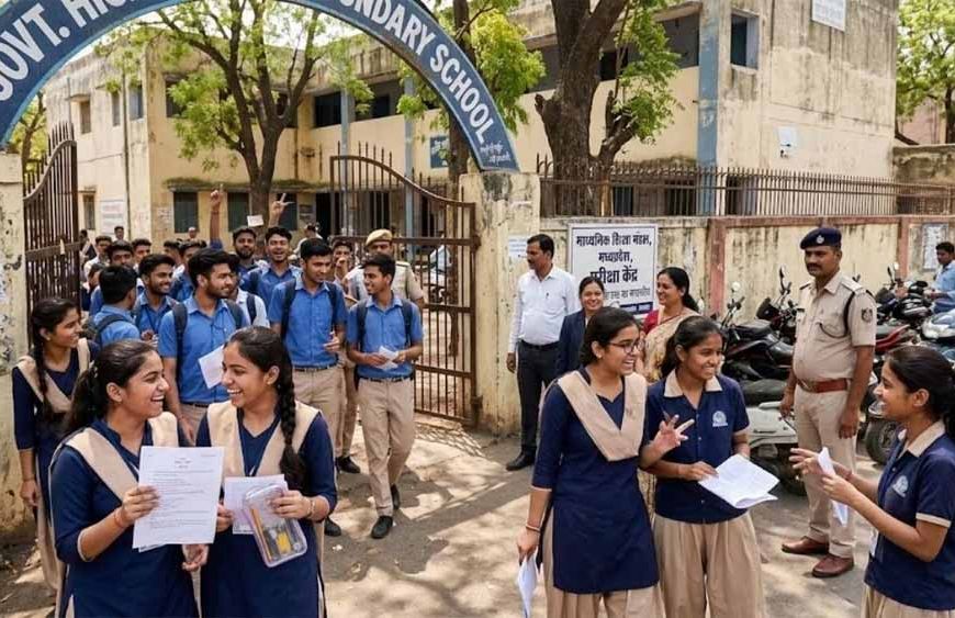 MP बोर्ड परीक्षा में नकल का बोलबाला: फ्लाइंग स्क्वॉड और CCTV भी बेअसर, मुरैना टॉप पर, भोपाल दूसरे नंबर पर