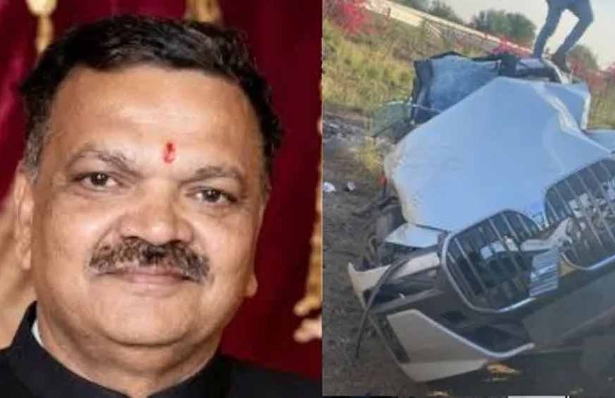 जयपुर के बिजनेसमैन वल्लभ माहेश्वरी की सड़क हादसे में मौत, दिल्ली-मुंबई एक्सप्रेसवे पर पलटी BMW