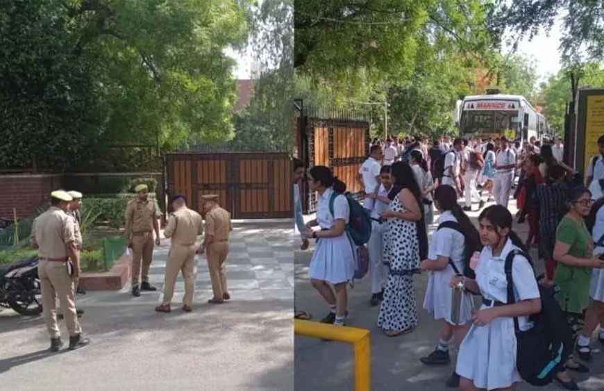 लुधियाना में तीन स्कूलों को मिली बम से उड़ाने की धमकी, डॉग स्क्वॉड के साथ मौके पर पहुंची टीम