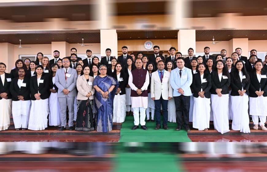 प्रशिक्षु न्यायाधीश लोकतंत्र के तीसरे स्तंभ के रूप में निभाएंगे महत्वपूर्ण भूमिका : मुख्यमंत्री  साय