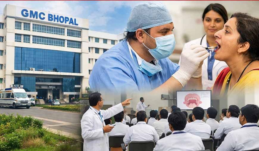 ओरल कैंसर के खिलाफ MP की बड़ी पहल: भोपाल का GMC बनेगा नोडल सेंटर, 51 जिलों के डॉक्टरों को मिलेगी ट्रेनिंग