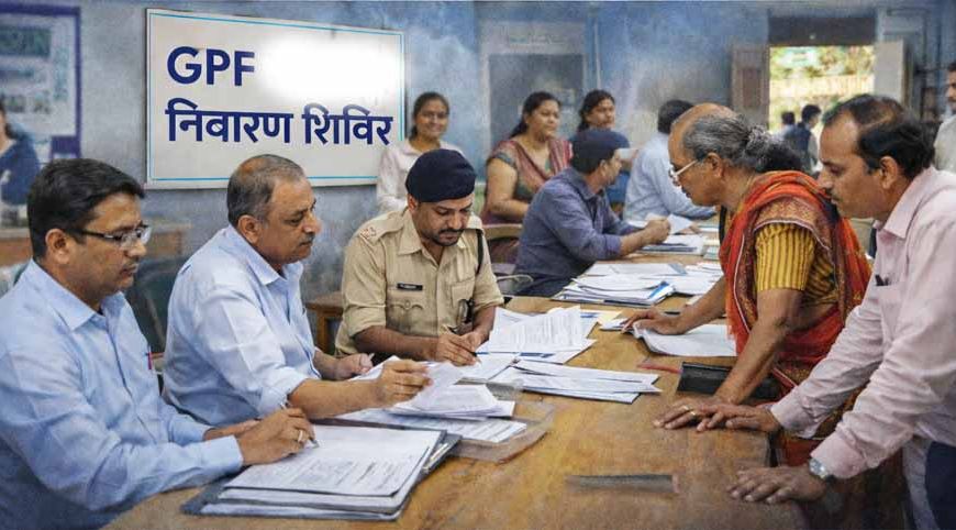 जीपीएफ संबंधी समस्या के निराकरण के लिए जबलपुर में लगेगा 16 मार्च को शिविर