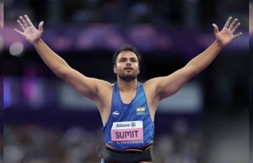 सुमित अंतिल का दमदार प्रदर्शन: 69.25 मीटर थ्रो के साथ जीता स्वर्ण पदक