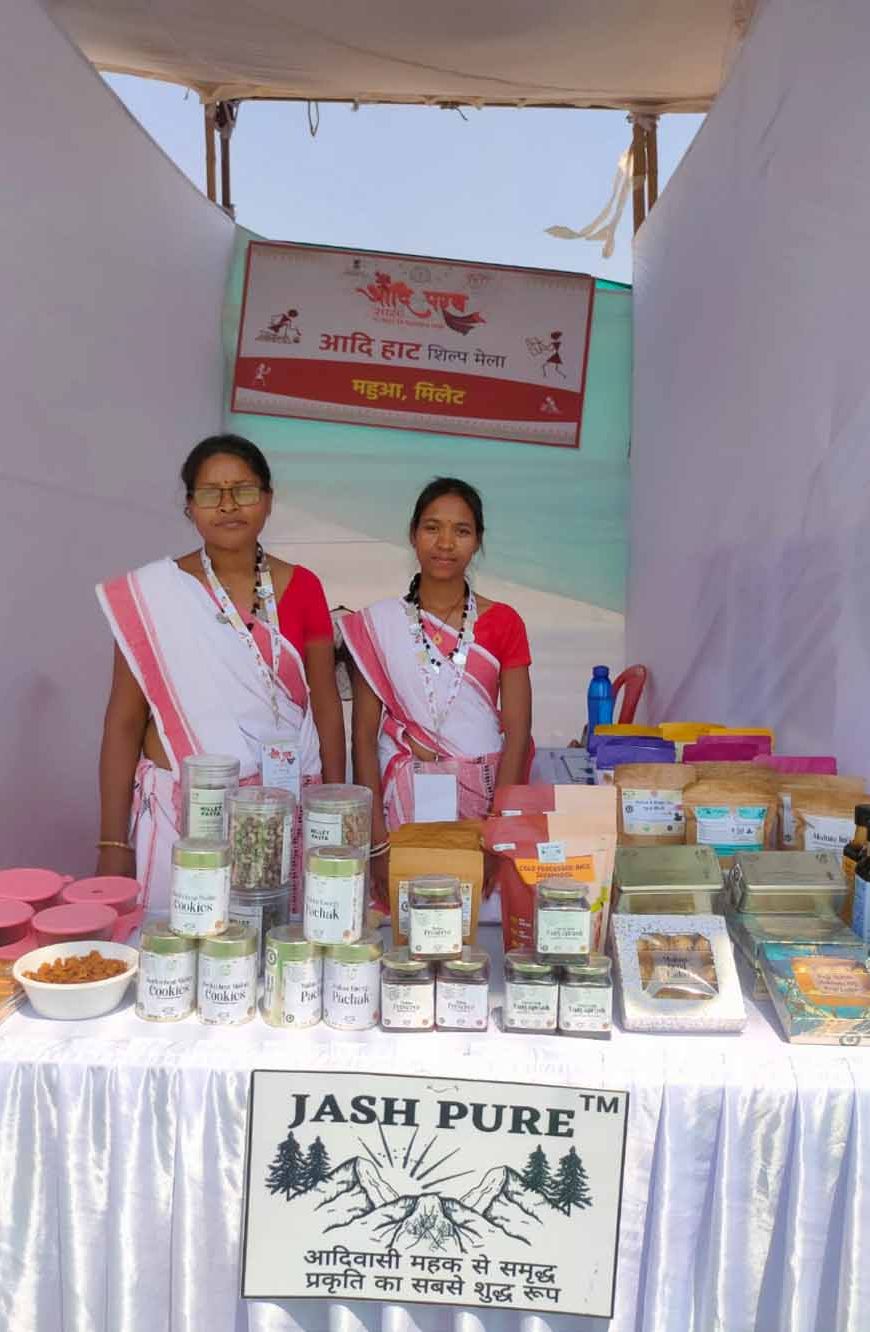 आदि परब में जशप्योर स्टॉल की धूम: महुआ को मिला सुपरफूड का दर्जा