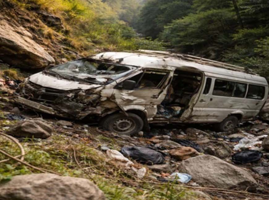 नेपाल में मंदिर से लौट रही भारतीय श्रद्धालुओं की बस 500 फीट गहरी खाई में गिरी, 7 की मौत