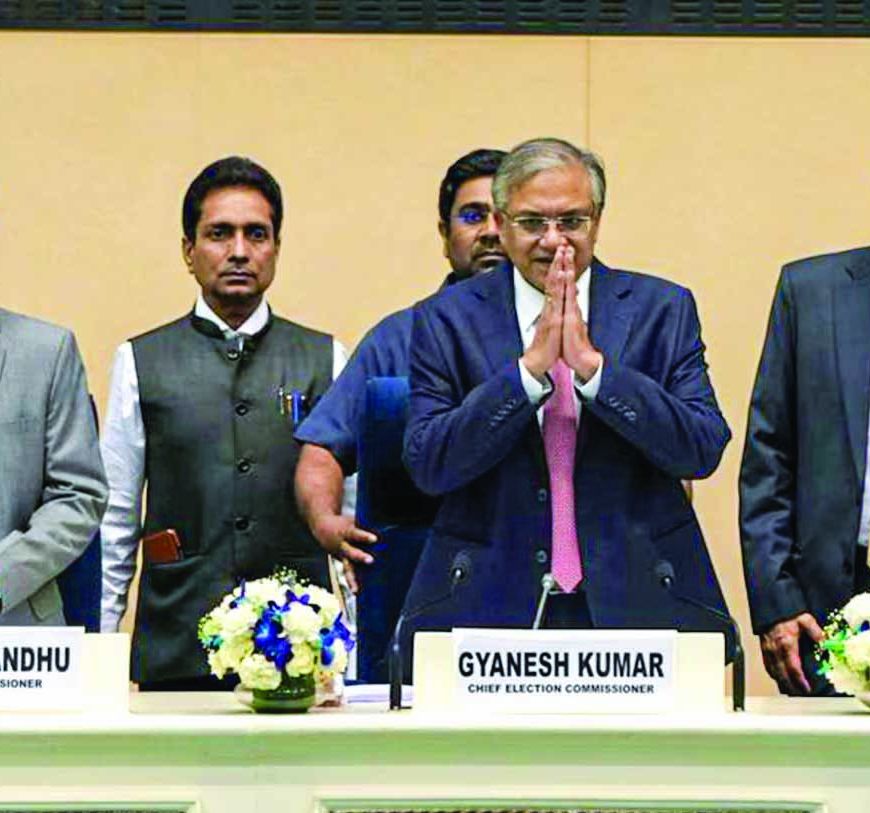 पांच राज्यों में चुनावी बिगुल, बंगाल में दो चरणों में और बाकी में एक चरण में मतदान