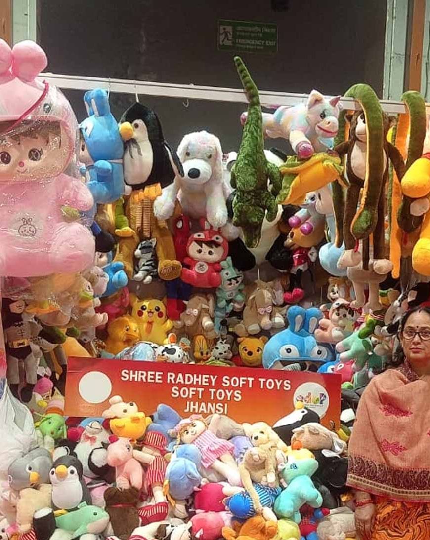 सरकारी प्रशिक्षण और सहयोग से बदली जिंदगी, सॉफ्ट टॉयज से पहचान बना रहीं वंदना