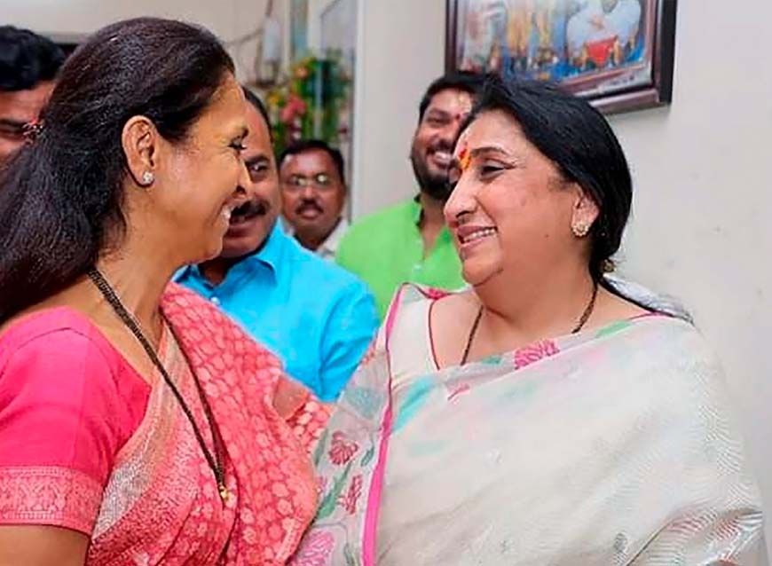 भाभी के खिलाफ उम्मीदवार नहीं, बारामती उपचुनाव में सुप्रिया सुले ने सुनेत्रा पवार को दिया वॉकओवर