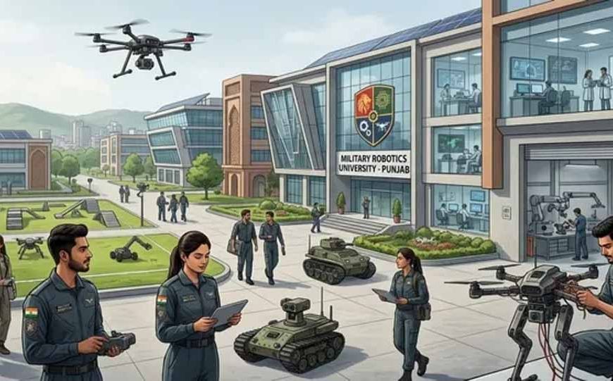 पंजाब में बनेगी देश की पहली मिलिट्री रोबोटिक्स यूनिवर्सिटी, ‘टेक योद्धा’ तैयार करने को मिली मंजूरी