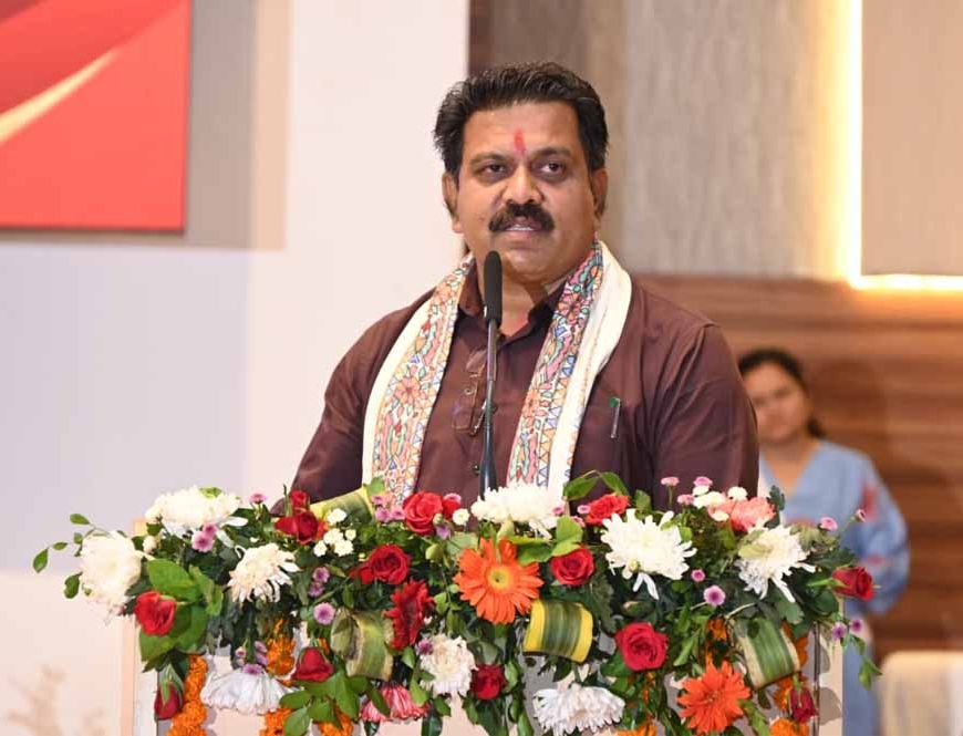 ट्रिपलआईटी -नया रायपुर में 21वीं 'युवा वैज्ञानिक कांग्रेस' का उपमुख्यमंत्री  विजय शर्मा ने किया शुभारंभ