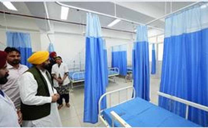 आप’ सरकार का बड़ा दावा: 10 लाख तक मुफ्त इलाज, कोई भी परिवार स्वास्थ्य सुविधाओं से नहीं रहेगा वंचित – भगवंत मान