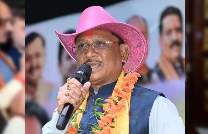रंगों में घुला समरसता का संदेश: मुख्यमंत्री  विष्णु देव साय होली मिलन समारोह में हुए शामिल