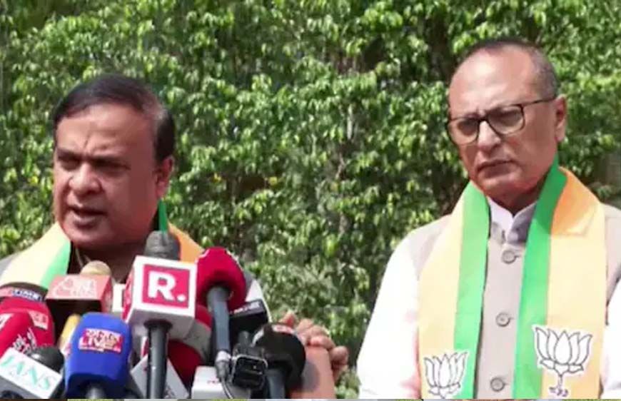 कांग्रेस से आए प्रद्युत दिसपुर से, CM हिमंता जालुकबारी से लड़ेंगे चुनाव... असम BJP की नई लिस्ट