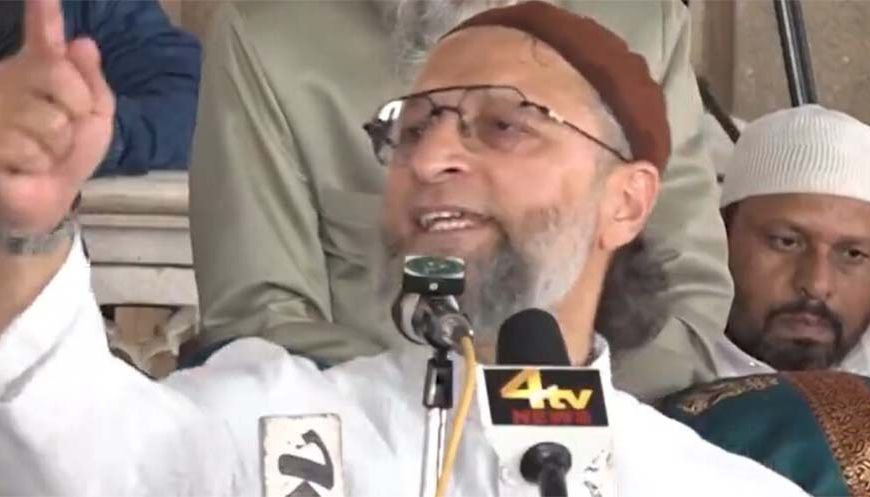 उत्तम नगर में तनाव पर ओवैसी का बड़ा बयान: मुसलमान घर छोड़ने को मजबूर, ईद की खुशियां फीकी