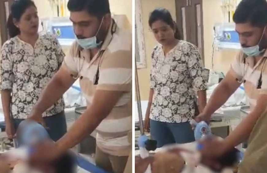 गुना मेले में हादसा: तेज हवा से उड़ा ‘मिकी माउस’ झूला, मासूम की हालत गंभीर