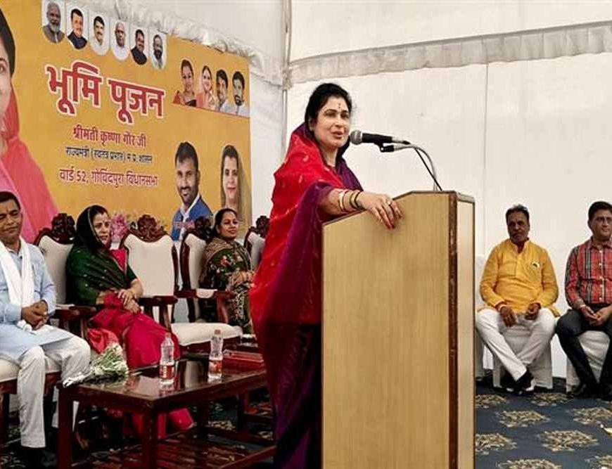 राज्यमंत्री  गौर ने लगभग 3 करोड़ के विकास कार्यों का किया भूमिपूजन