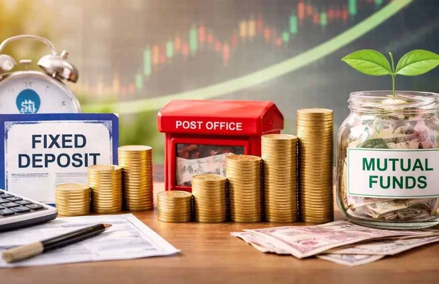 ₹1 लाख कहां लगाएं? FD, KVP या Mutual Fund—किसमें मिलेगा सबसे ज्यादा फायदा