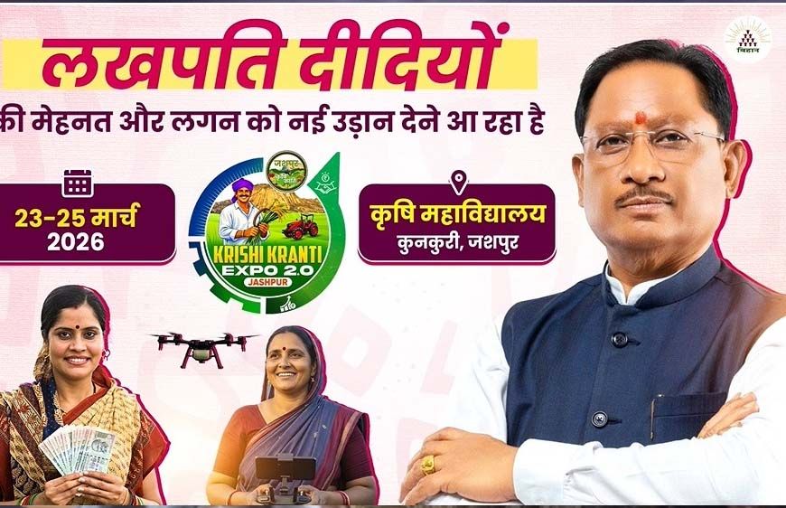 रायपुर : जशपुर में ‘लखपति दीदी’ अभियान को मिली नई रफ्तार लखपति दीदी