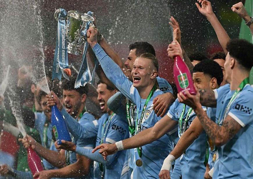 मैनचेस्टर सिटी ने जीता ईएफएल कप, आर्सेनल को 2-0 से हराकर खिताब पर किया कब्जा