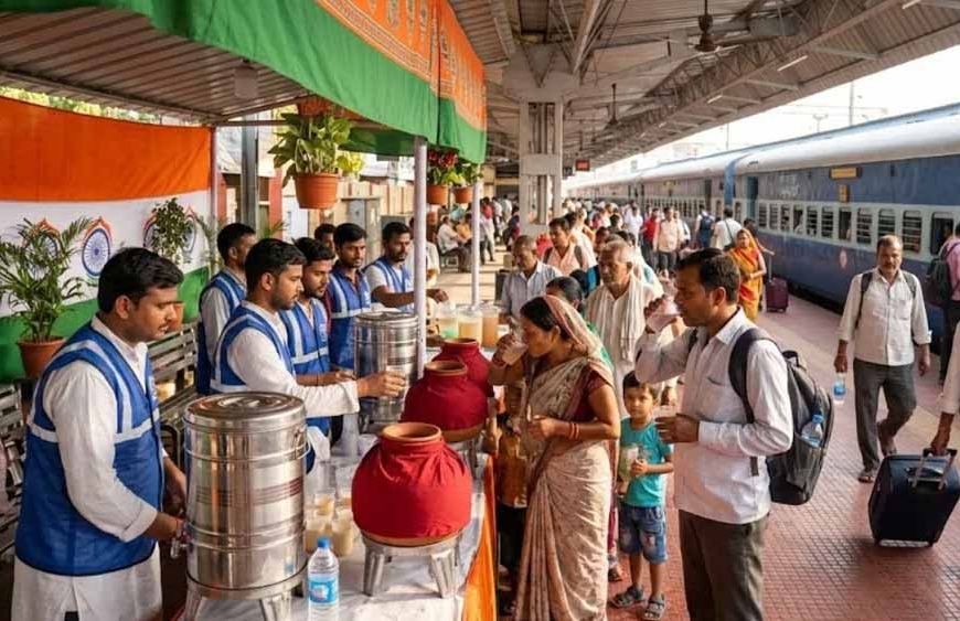 बिहार के रेलवे स्टेशनों पर बड़ी सुविधा: यात्रियों को मिलेगा मुफ्त पानी और हेल्थ सर्विस, राहत की सौगात