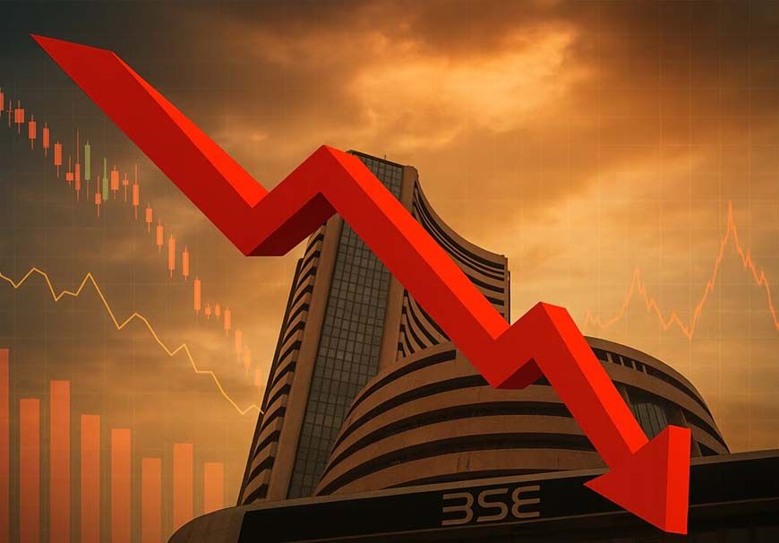 9 लाख करोड़ स्वाहा... फिर आज शेयर बाजार क्रैश, सेंसेक्स 1700 अंक लुढ़का
