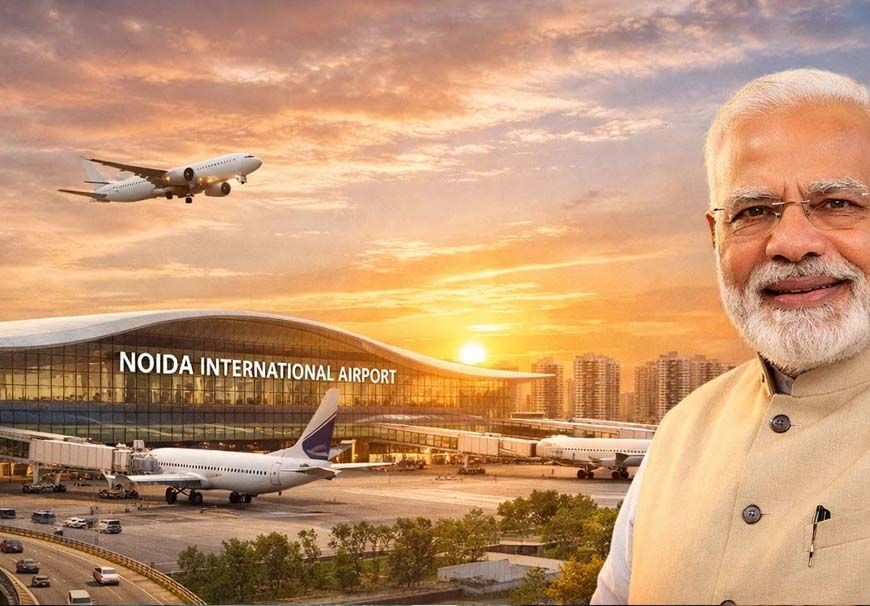 प्रधानमंत्री नरेंद्र मोदी 28 मार्च को नोएडा इंटरनेशनल एयरपोर्ट का उद्घाटन करेंगे, जानिए 10 खास बातें