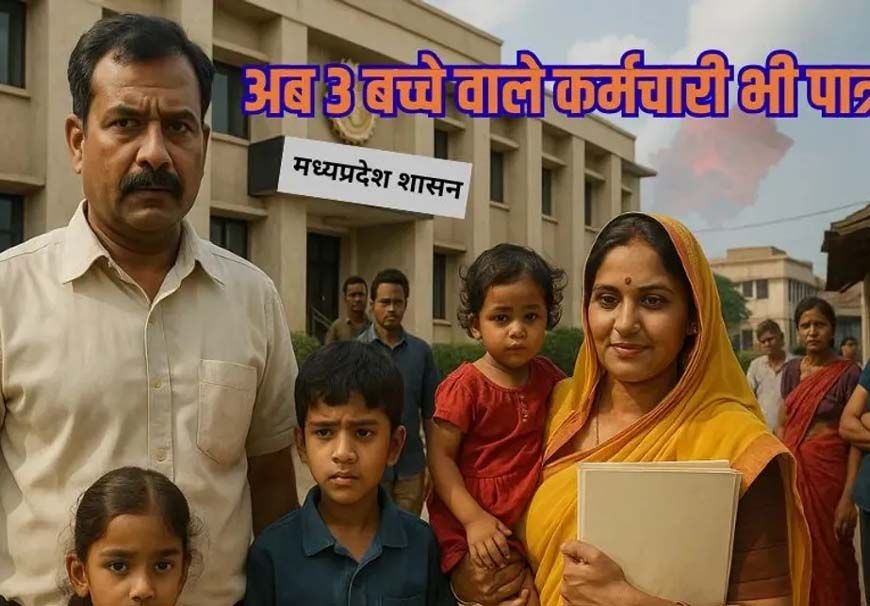 एमपी में खत्म होगा 24 साल पुराना दो बच्चों का नियम, तीन या अधिक संतान वालों को भी मिलेगी सरकारी नौकरी