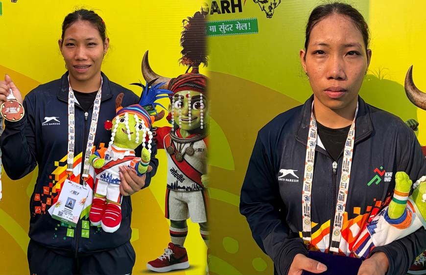 बीमारी से जंग और भाई के अधूरे सपनों को पूरा करने का साहस लिए अरुणाचल की अनाई ने जीता यादगार केआईटीजी स्वर्ण