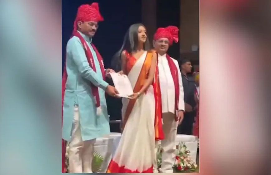 HJU दीक्षांत समारोह में सारा इस्माइल की तीखी टिप्पणी ने डिप्टी सीएम के सामने खड़ा किया बड़ा विवाद