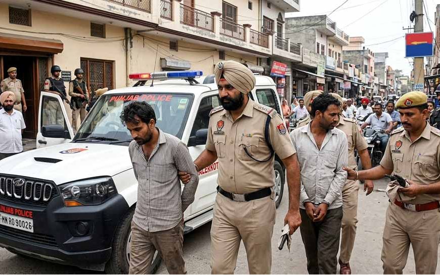 पंजाब में बड़ी साजिश नाकाम: मालेरकोटला से दो आतंकी गिरफ्तार, 15 साल पहले घुसे थे भारत