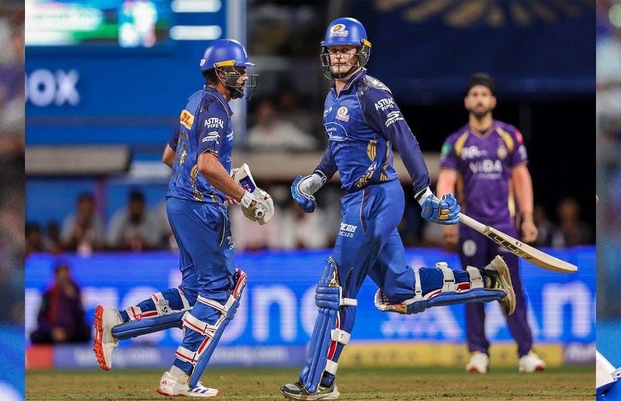 मुंबई इंडियंस ने KKR को 6 विकेट से हराया, रोहित और रिकेटन की तूफानी पारी