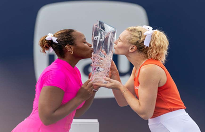 टेलर और कैटरीना की जोड़ी ने मियामी ओपन महिला डबल्स का खिताब जीता