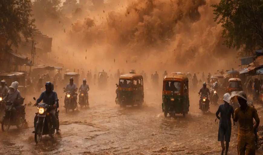 छत्तीसगढ़ में दो दिन ओले गिरने की संभावना, अंधड़ और बारिश का अलर्ट: 40-50 किमी रफ्तार से चलेगी हवा, तापमान में 2-3 डिग्री गिरावट