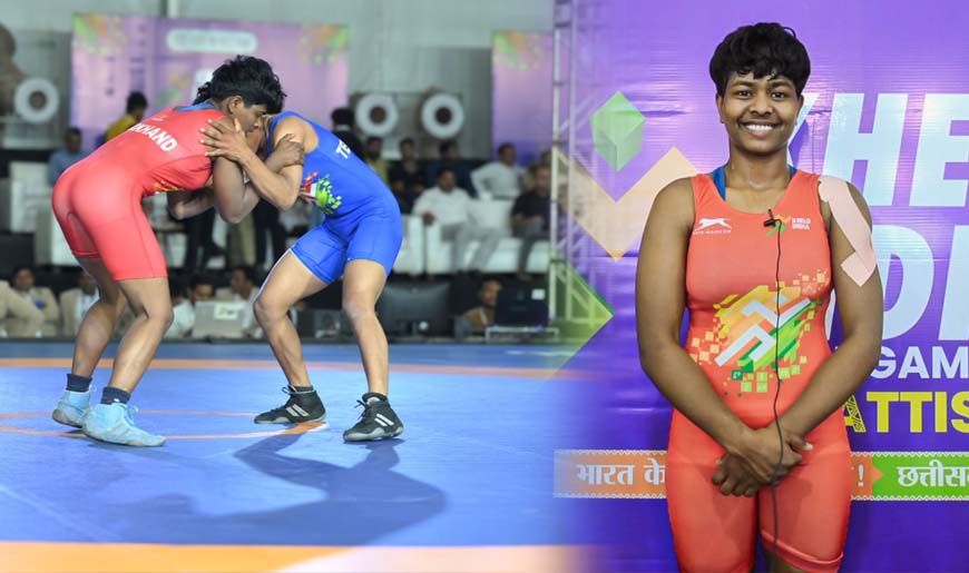 असाधारण जज़्बे के साथ झारखंड की पहलवान पूनम ने करियर खत्म कर देने वाली चोट से पार पाते हुए 9 साल के खिताबी सूखे को किया समाप्त