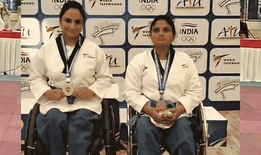 इंदौर की बेटी सपना शर्मा ने जीता पैराताइक्वांडो में चौथा नेशनल गोल्ड, दिव्यांगता को बनाया ताकत