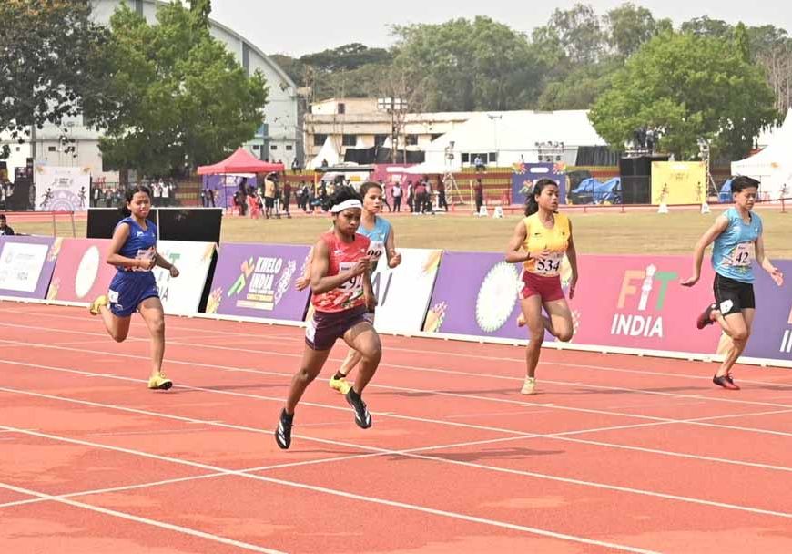 झारखंड के शिव कुमार और पृथ्वी उरांव सबसे तेज धावक; छत्तीसगढ़ के सिद्धार्थ नागेश ने शॉट पुट में स्वर्ण, डिस्कस थ्रो में रजत जीता