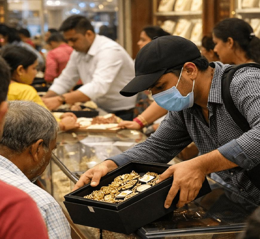 जमशेदपुर में दिनदहाड़े बड़ी चोरी, ओलिडीह में ग्राहक बनकर आए बदमाश ने उड़ाए ₹22 लाख के जेवर