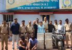 थाना अयोध्यानगर पुलिस ने 02 शराब  तस्करो को 10 पेटी  अग्रेजी शराब के साथ  किया गिरफ्तार, रायसेन, विदिशा जिले से लाकर कर रहे थे भोपाल में शराब तस्करी।