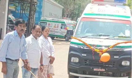 बस्तर में स्वास्थ्य सेवा को बड़ा बूस्ट: 15 नई एम्बुलेंस की सौगात