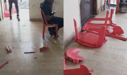 छत्तीसगढ़ कांग्रेस में घमासान, उपाध्यक्ष और पूर्व कोषाध्यक्ष के बीच हाथापाई