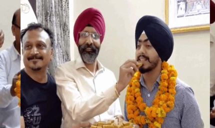 पठानकोट के जसनूर सिंह ने बढ़ाया मान, CDS-2 परीक्षा में ऑल इंडिया 1 रैंक प्राप्त कर एयरफोर्स और नेवल एकेडमी में चयन