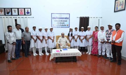 राज्यपाल से रेडक्रॉस प्रतिनिधियों ने की सौहार्दपूर्ण भेंट