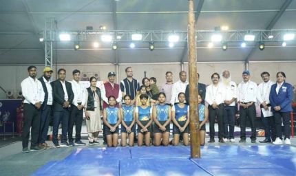 खेलो इंडिया ट्राइबल गेम्स 2026 : मल्लखंभ प्रतियोगिता का शानदार समापन