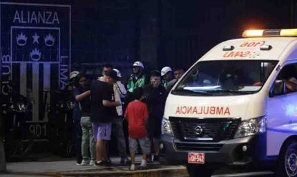 पेरू में फुटबॉल स्टेडियम हादस,1 की मौत, 47 घायल,लीमा के अस्पतालों में हाई अलर्ट