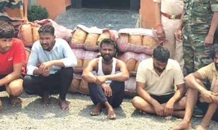 महासमुंद में बड़ा ड्रग्स ऑपरेशन: डेढ़ करोड़ का गांजा जब्त, 5 तस्कर गिरफ्तार