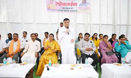 उद्योग मंत्री लखनलाल देवांगन ने रजत जयंती उद्यान को जनसेवा में किया समर्पित