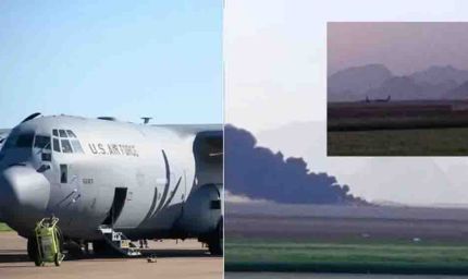 ईरान का एक और बड़ा दावा, F-15 के बाद अब अमेरिका का मालवाहक विमान C-130 मार गिराया